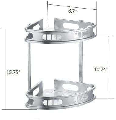 FINANCIALLY LIT Shower Caddy Shelf Wall Mount