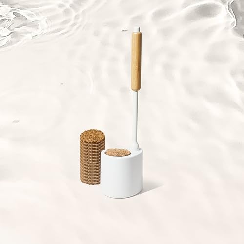 TUSHY Brush - Eco-Friendly Coconut Scrubber with Tea Tree Oil