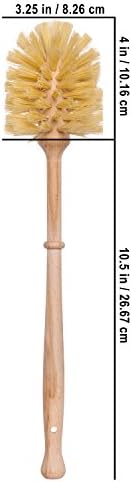 REDECKER Oiled Beechwood Toilet Brush Set