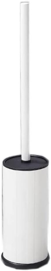 INKTUS Toilet Brush Set with Holder - Compact White