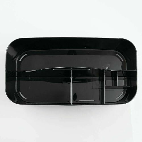 FINANCIALLY LIT Shower Caddy Tote Organizer - Large Black