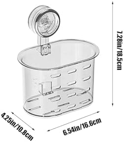 No-Drill Suction Storage Box for Bathroom and Kitchen