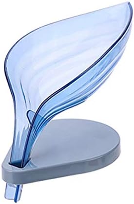 2PCS Leaf Shape Soap Box Bathroom Holder Organizer