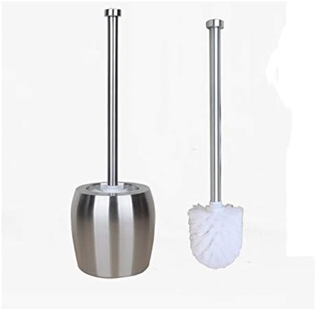 ROLTIN Toilet Brush with Holder and Silicone Scrubber