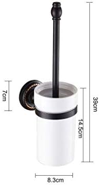 SPOUR Toilet Brush Holder Brass Carving Retro Design