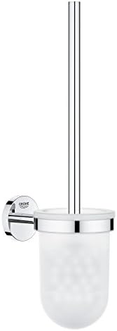 Grohe 40463001 Toilet Brush Set with Wall Mount 1