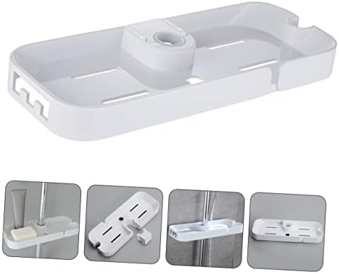 Amosfun No Drilling Shower Shelf Organizer