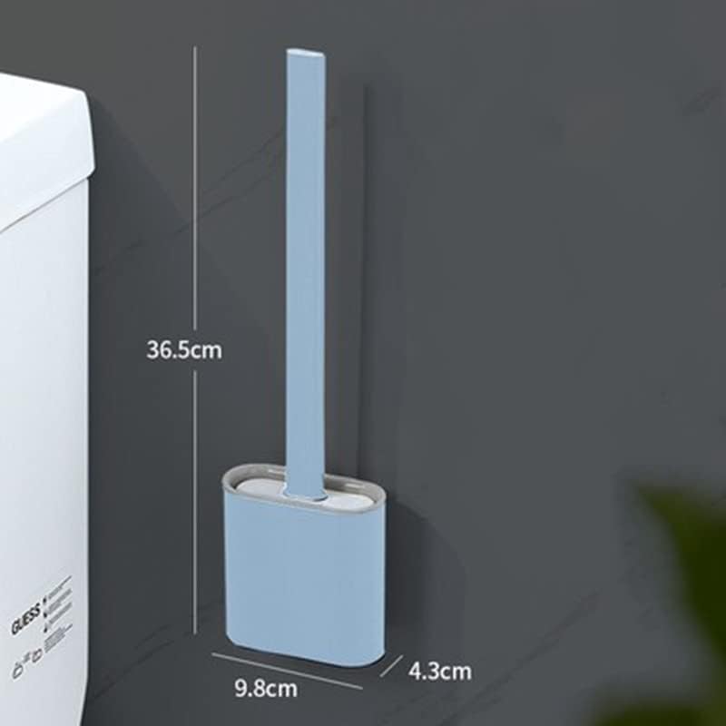 IKKSA Wall Mounted Toilet Brush with Holder Green