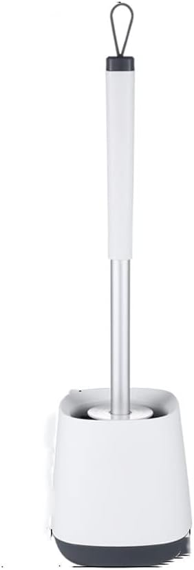 Toilet Brush TPR Soft Long Handle Wall Mounted Floor Standing Bathroom Tool