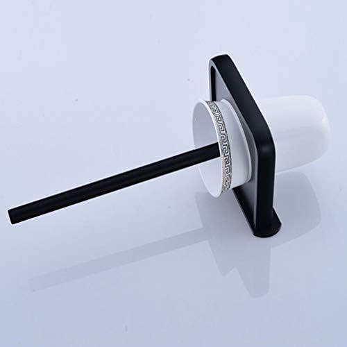 LUDSUY Bathroom Brush Holder with Storage Rack