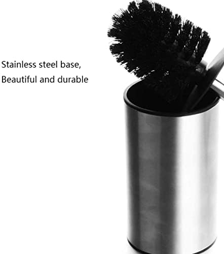 Chrome Wooden Handle Toilet Bowl Brush
