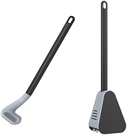 Ymombest Wall-Mounted Golf Ball Toilet Brush Set - No Drilling Required 1