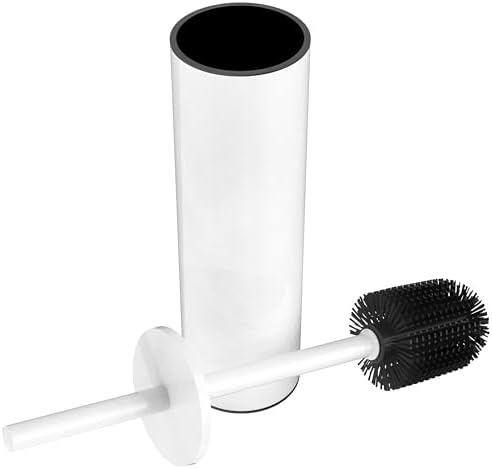 WZKALY Toilet Brush and Holder Set White