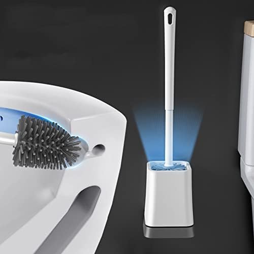 Eco-Friendly Toilet Brush with Holder Set 1