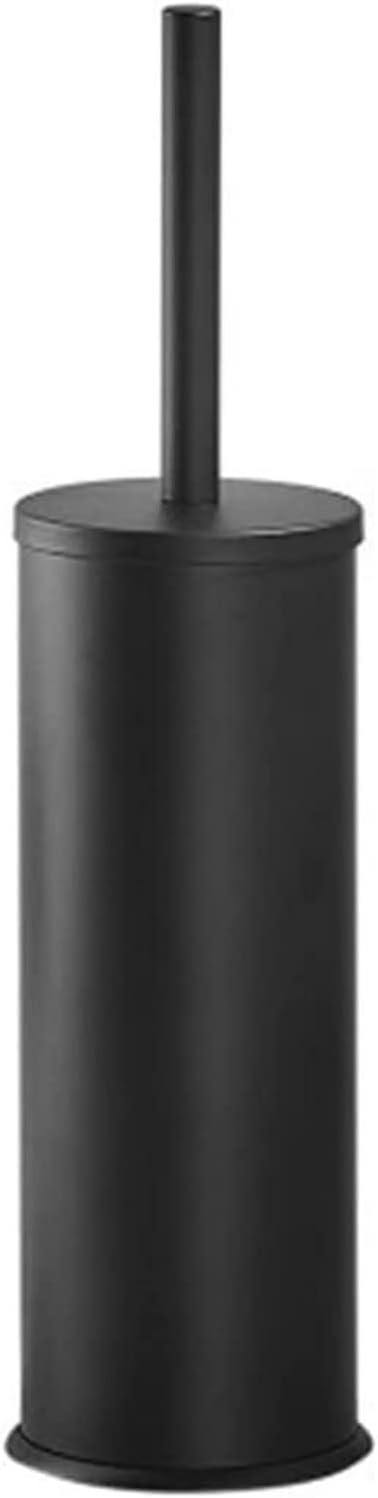 Durable Toilet Brush Holder Set Gold Black Aluminum