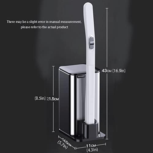 Disposable Toilet Brush with 12 Refills Blue