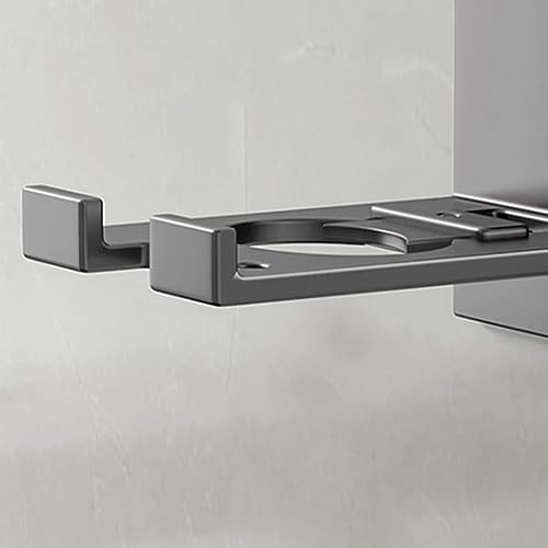 Adjustable Wall-Mounted Shampoo Bottle Holder