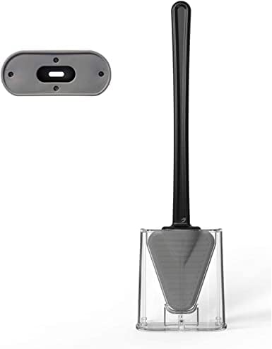 NIUBB Toilet Brush with Holder - Green 1