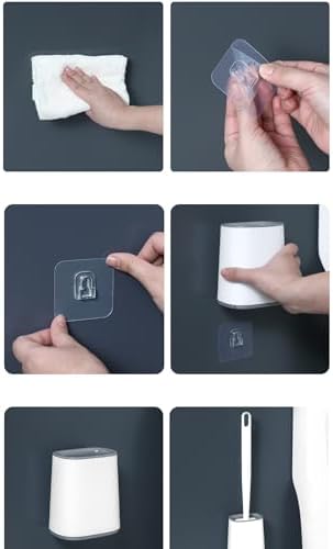 ADIUPUL Toilet Brush with Holder Set 1