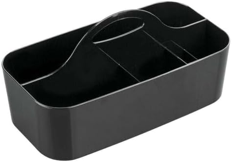 FINANCIALLY LIT Shower Caddy Tote Organizer - Large Black