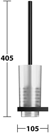 Keuco Edition 11 Toilet Brush Set Matte Black