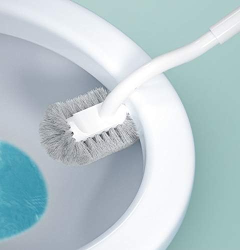 YQBUER Toilet Brush with Automatic Lid