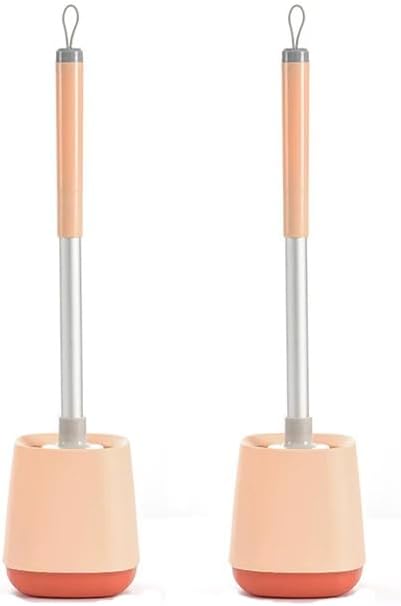 KELAWE Toilet Brush Set with Silicone Head