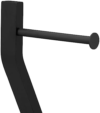 Relaxdays WC Set with Brush and Holder - Black