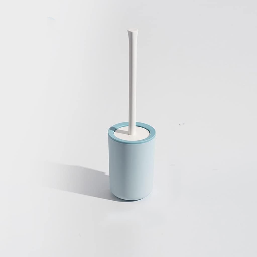 UOHUFIDABFD Toilet Brush with Long Handle and Anti-Splash Design