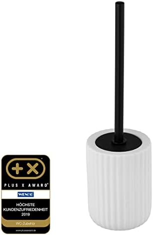 WENKO Belluno Ceramic Toilet Brush Holder 115 x 42 x 115 cm