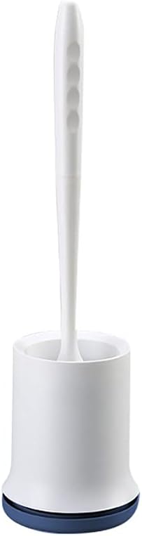 XIAOSAKU 360 Toilet Brush Set with Holder Blue