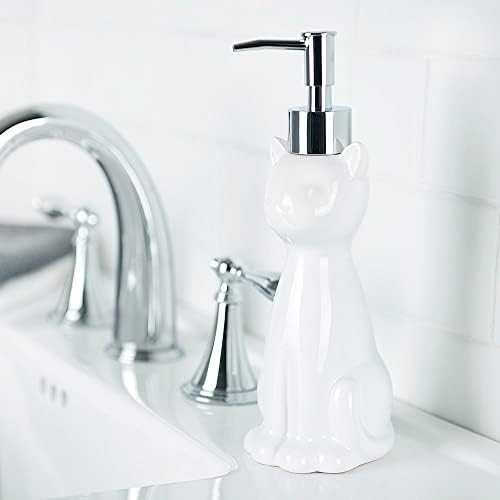 Allure Home Creation Cat Toilet Brush Holder 3-Piece Set