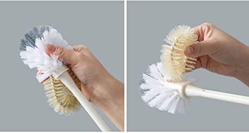 KAAZEE Double Head Toilet Brush Holder Set