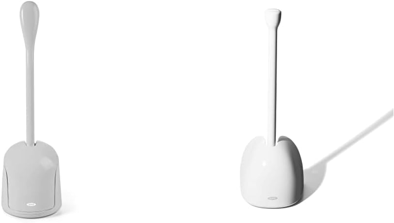 OXO Toilet Cleaning Bundle - Brush Plunger with Canisters
