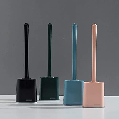 NIUBB Toilet Brush with Holder - Green 1