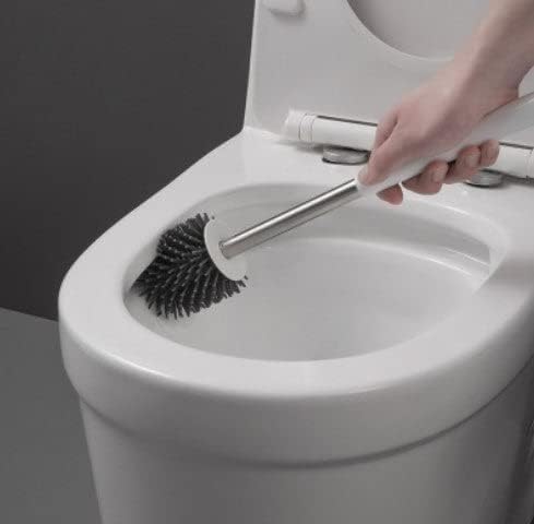 SIAMS Long Handle Toilet Brush with Holder