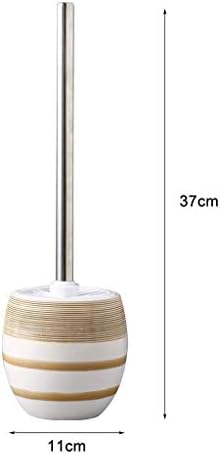 SPOUR Vintage Ceramic Toilet Brush Holder Set
