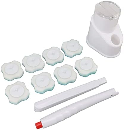 Qinlorgo Toilet Brush Set with Holder and Cleaning Liquid 1