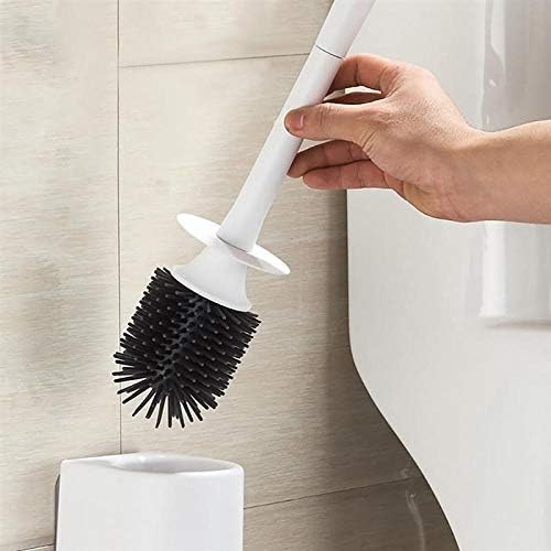 UYUME Portable Toilet Brush Set with Base and Holder 1