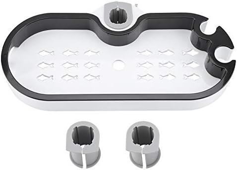 Adjustable Shower Caddy Shelf with Soap Dish Holder
