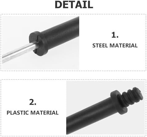 Toilet Brush Head Adapter - Replacement Handle Connector for Bathroom