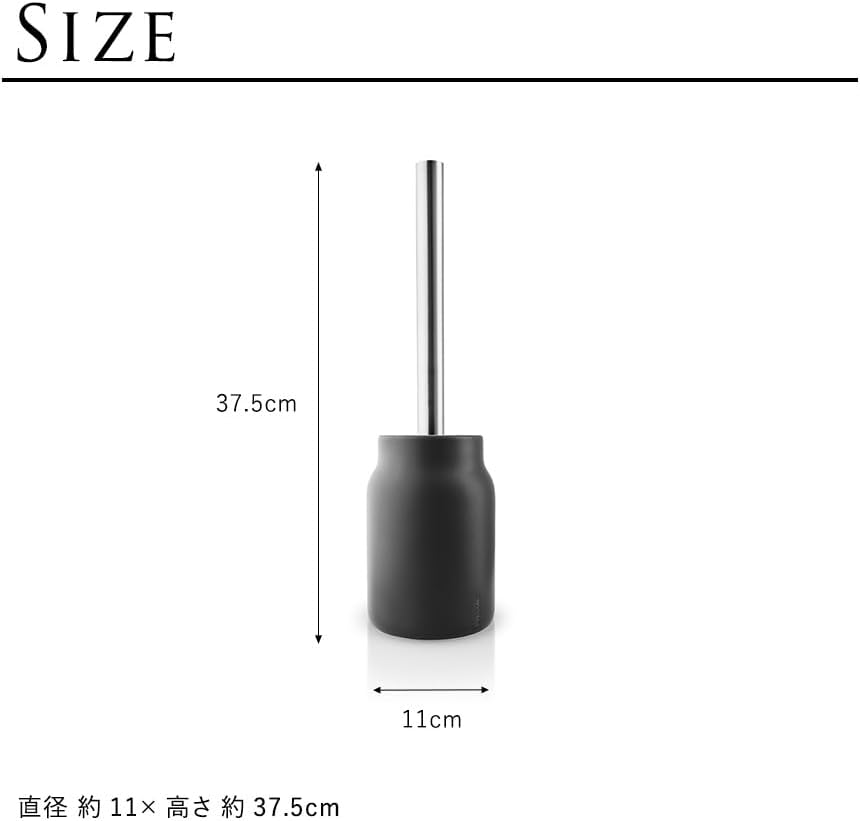 EVA SOLO Toilet Brush with Ceramic Holder