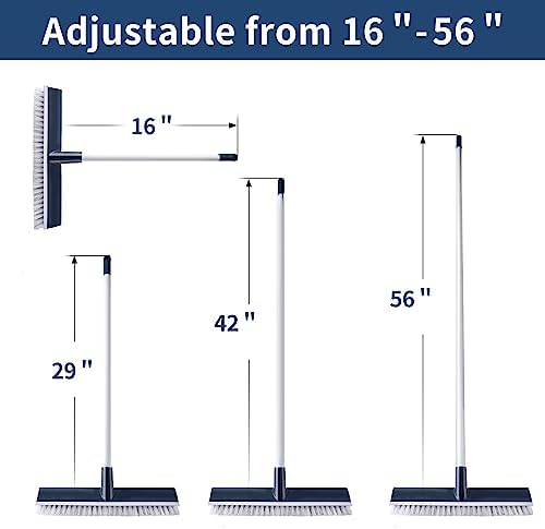 BOOMJOY Floor Scrub Brush Toilet Brush Set