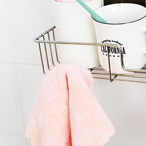 Casaphoria Shower Caddy 2 Pack - Adhesive Hooks Rustproof Stainless Steel