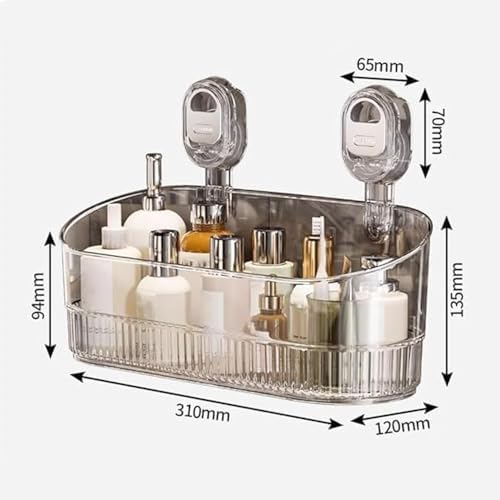 Firmstaunch Suction Cup Storage Rack for Bathroom and Kitchen