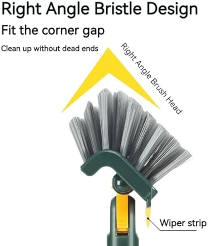 3 in 1 Bloame Rotating Cleaning Brush with Squeegee 1