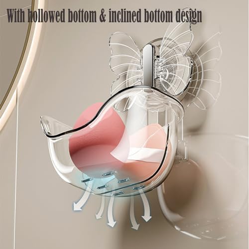 ZIOYCKL Suction Cup Storage Rack for Bathroom