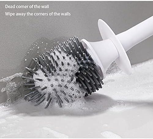 YYDS Toilet Brush with Holder Set for Clean Bathrooms