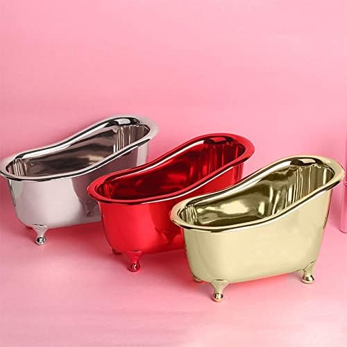 Mini Bathtub Storage Box with Gold Plating 1