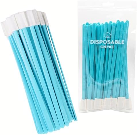 Blue 50Pcs Crevice Cleaning Brush Set